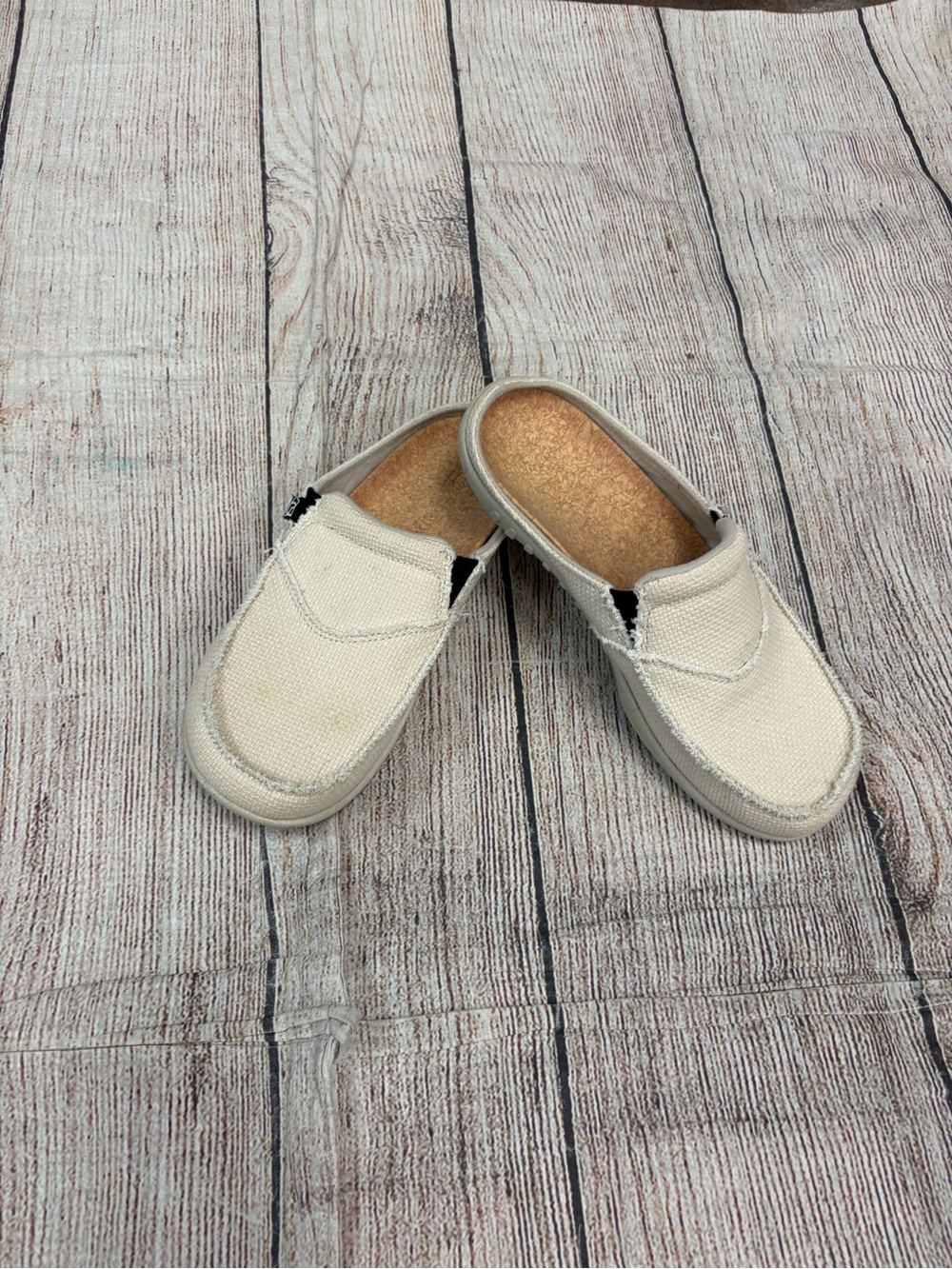 😍 Women’s Slip-On Canvas Mule in Cream